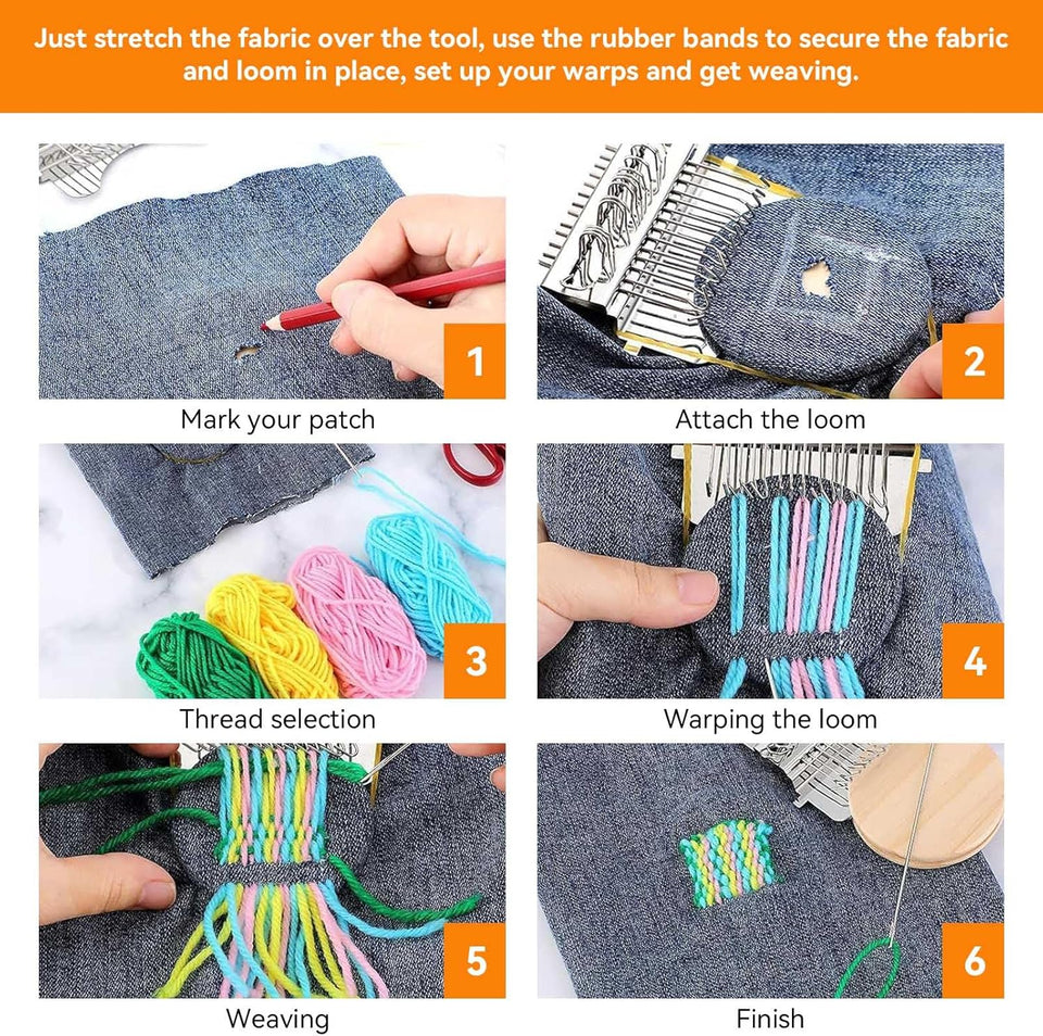 21 Hooks Mini  Weaving Loom