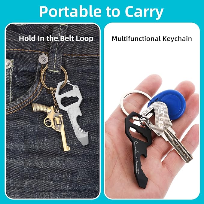 🔧6-In-1 Multi Tool Keychain✨