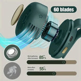 Portable Silent Mini Bladeless Electric Fan