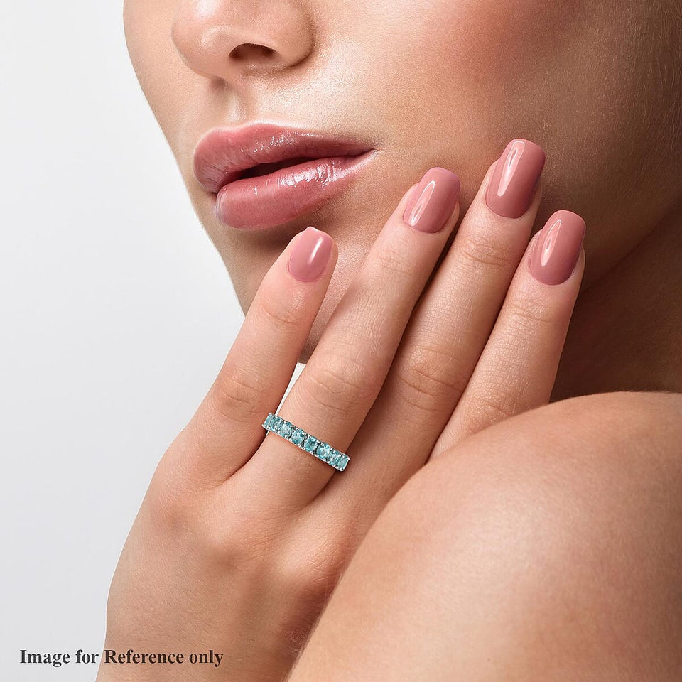 Blue Diamond Ring