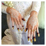 30+ White Mehndi Designs ( Pack OFF 2)