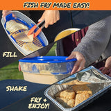 Breader Batter Bowl- All-in-One Mess Free Breading Station Tool