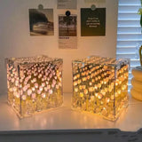 DIY Infinity Tulip lamp