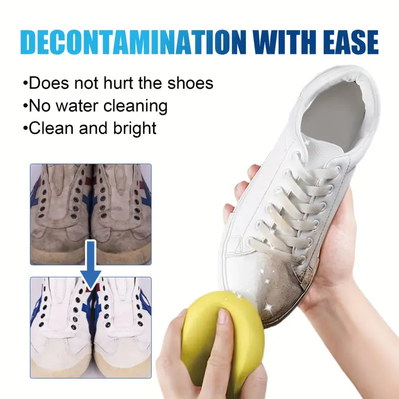 All-in-One Gel Shoe Cleaner-No-Wash Stain & Oxidation Remover