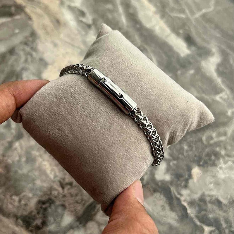 Bling Cartel Men's Solid Stainless Steel Bracelet
