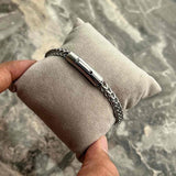 Bling Cartel Men's Solid Stainless Steel Bracelet