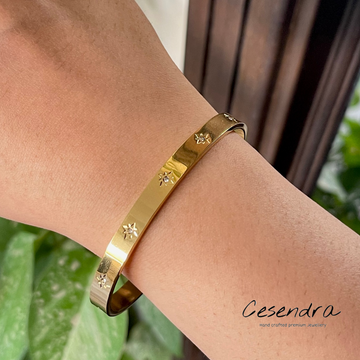 GOLDEN CUFF BANGLE