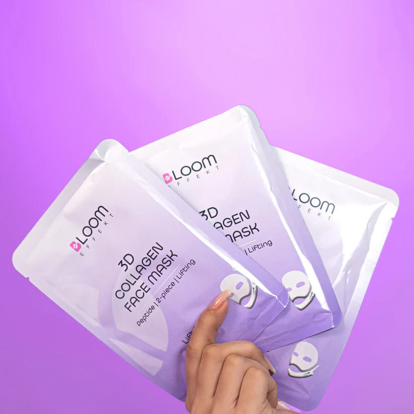 3D Collagen Face Mask- Pack of 2