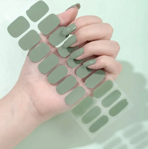 Different Design Gel Nail Stickers ( Pack of 36 Nails )