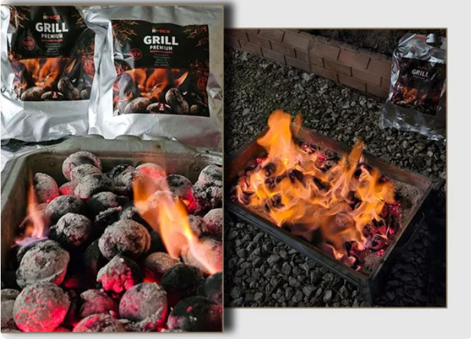 Charcoal Barbecue Briquette