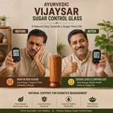 Ayurvedic Vijaysar Wood Sugar Control Glass