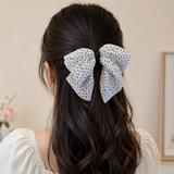 French-Style Small Half-Up Ponytail Clip