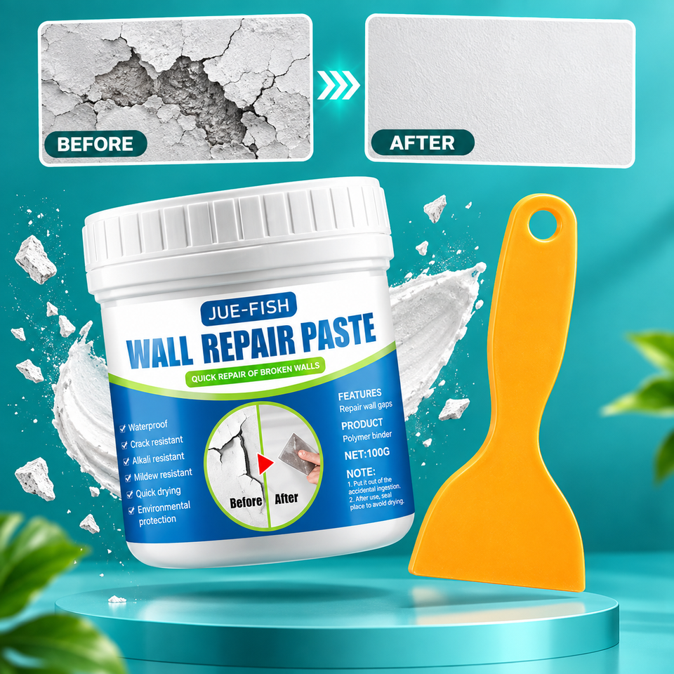 Instant Wall Repair Paste – Say Goodbye to Cracks & Holes