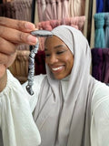 Stretchy Hijab With Double Pin