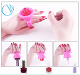 Silicone Wearable Nail Polish Holder