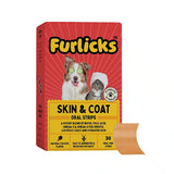 🔥LAST DAY SALE 28 % OFF🔥 Furlicks Skin & Coat Oral Supplement for Dogs & Cats ( pack of 20 )