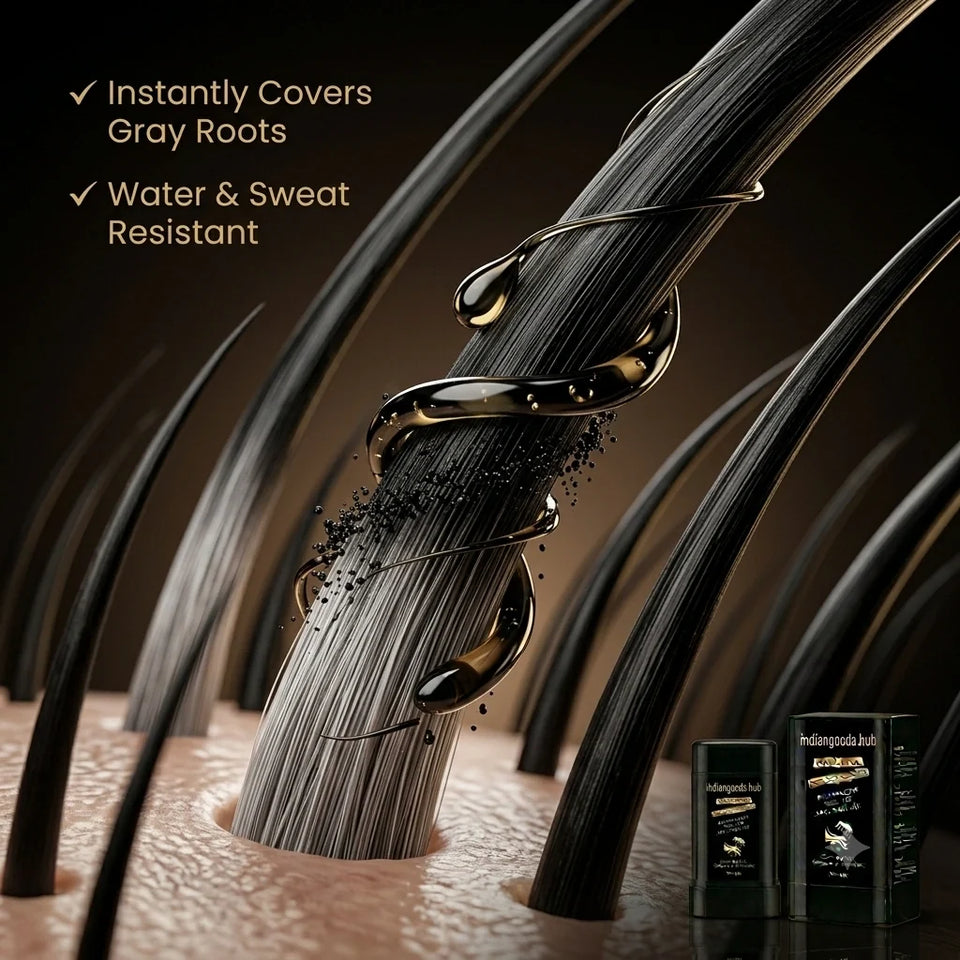RootRescue™ - 2-in-1 Touch-up Comb | Instant Hair Filler |Weatherproof Hair Dye