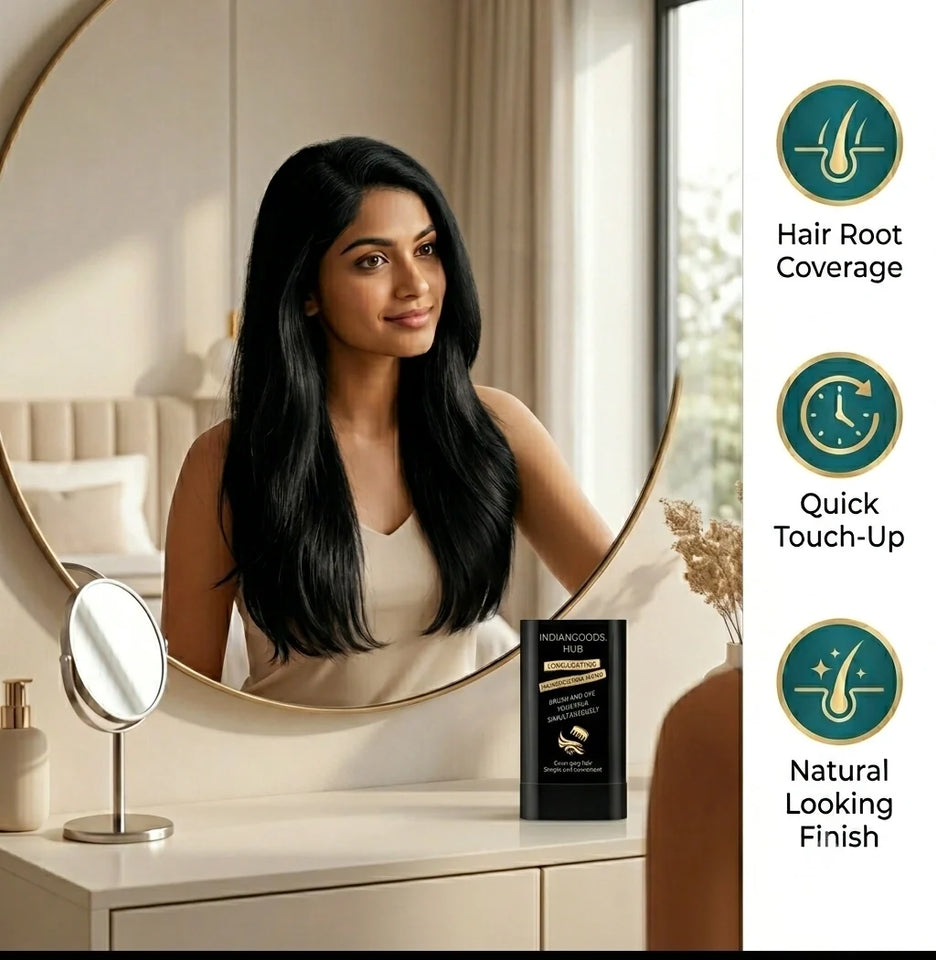 RootRescue™ - 2-in-1 Touch-up Comb | Instant Hair Filler |Weatherproof Hair Dye