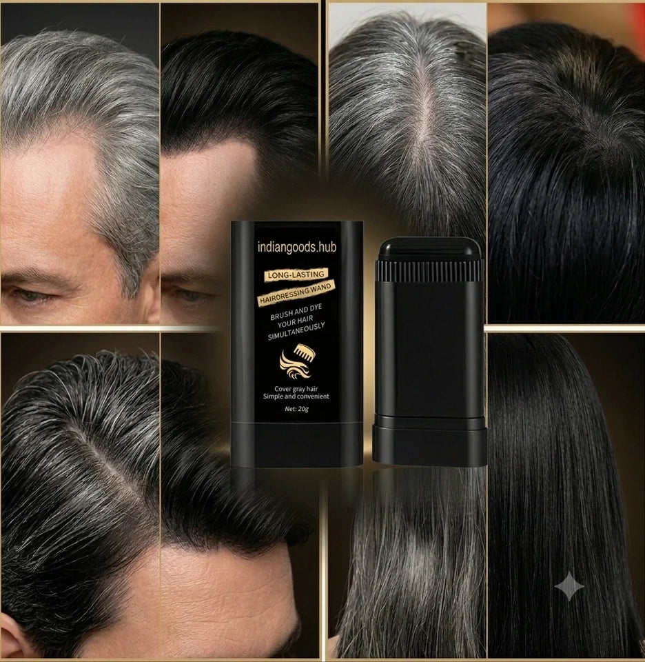 RootRescue™ - 2-in-1 Touch-up Comb | Instant Hair Filler |Weatherproof Hair Dye