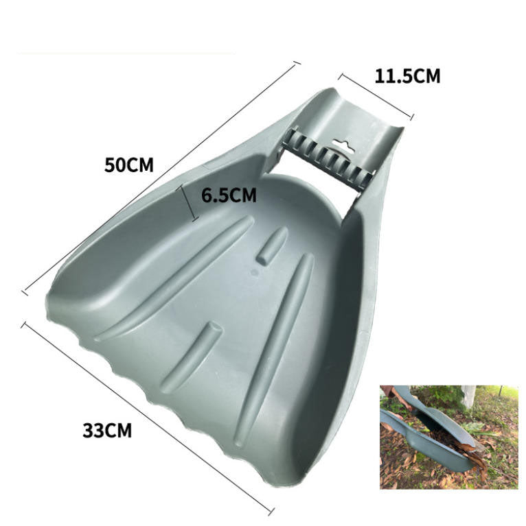 “Heavy-Duty Garden Leaf Grabber Tool”