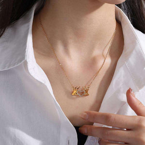 Hand Love Heart Necklaces