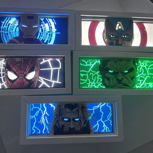 Marvel led decoration frame