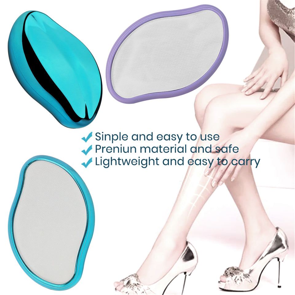 Eraser peeling and hair removal without pain