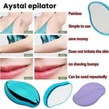 Eraser peeling and hair removal without pain