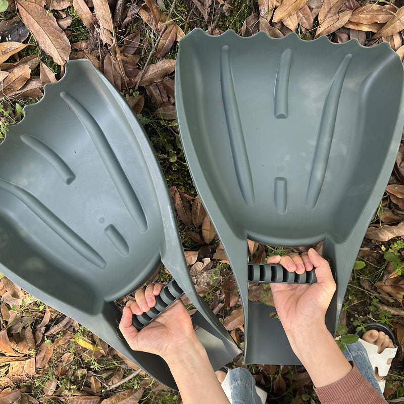 “Heavy-Duty Garden Leaf Grabber Tool”