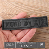 Iron-On Embroidered Patch Set -Pack of 10