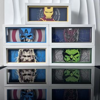 Marvel led decoration frame