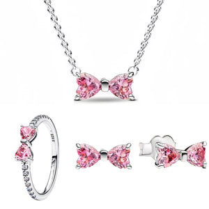 Stainless Steel Sparkling Bow Gift Set