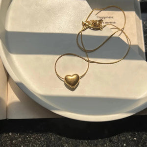 Stainless Steel Heart Necklace
