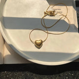 Stainless Steel Heart Necklace