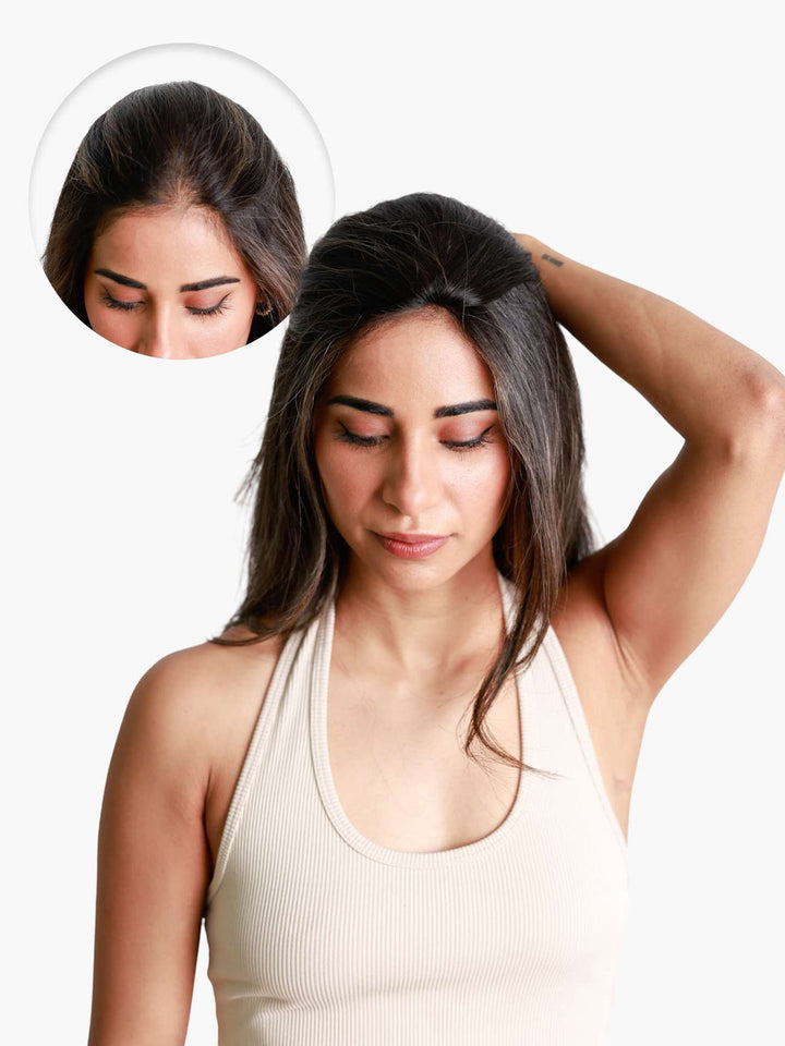 INVISIBLE COVER-UP FLUFFY HAIR PATCH