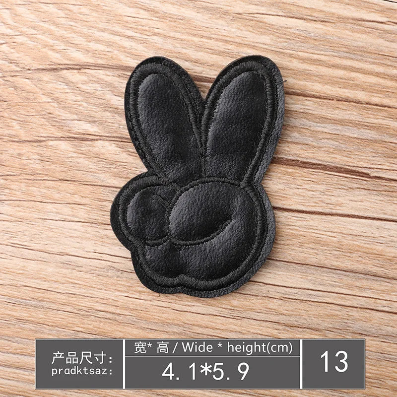 Iron-On Embroidered Patch Set -Pack of 10
