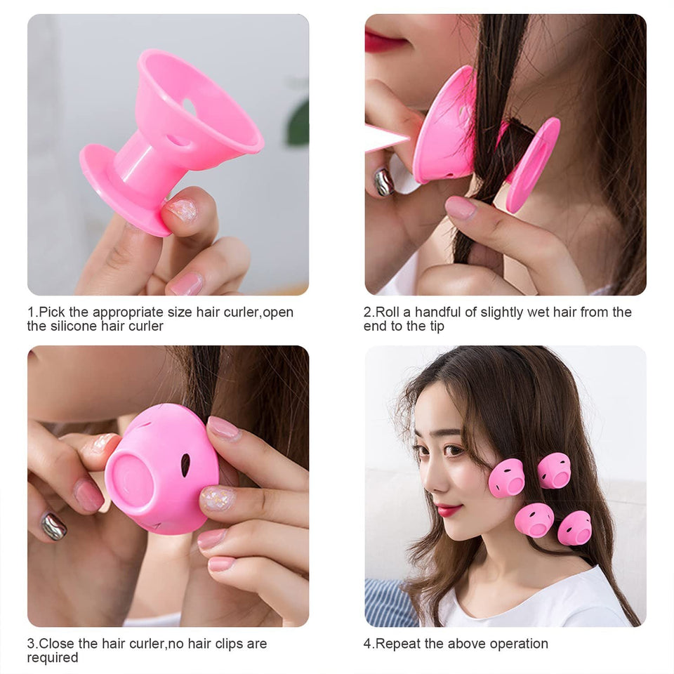 Silicone Heatless Curlers