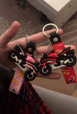 Silicone keychain Hotwheels MOTOR