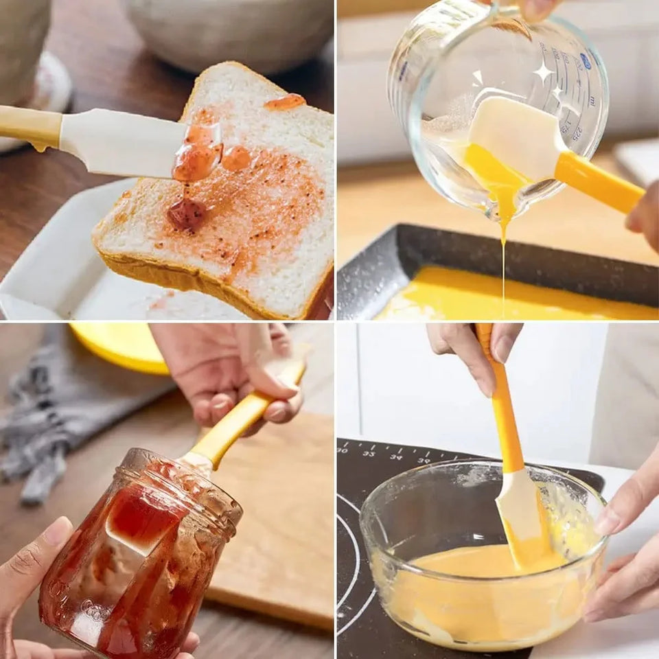 Silicone Jar Scraper & Jam Spreader with Can Opener End