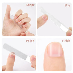 Crystal Glass Nail File PACK OF 2