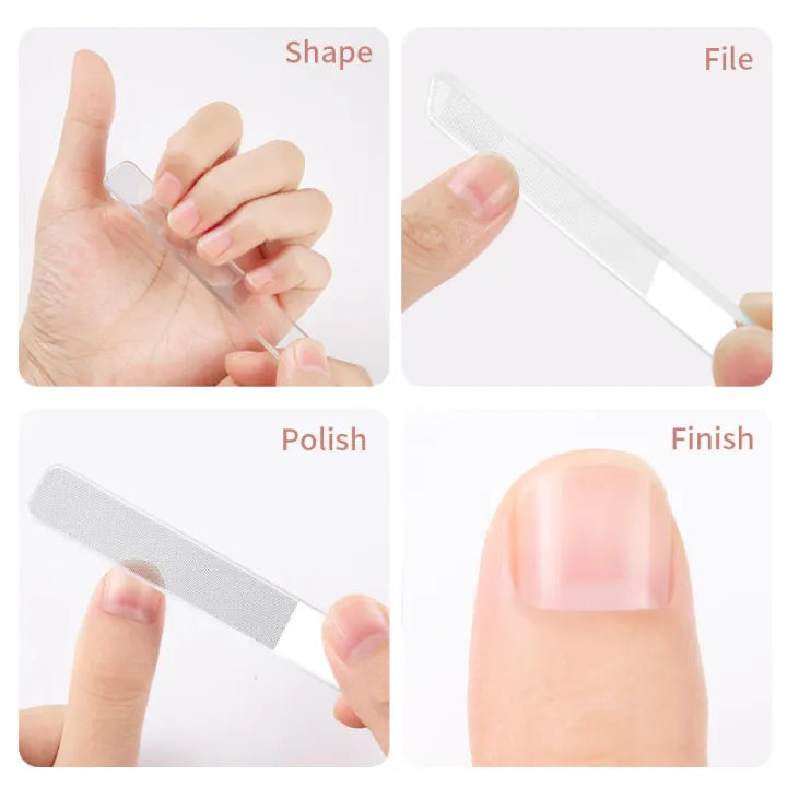 Crystal Glass Nail File PACK OF 2