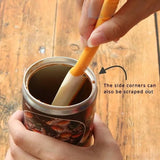 Silicone Jar Scraper & Jam Spreader with Can Opener End