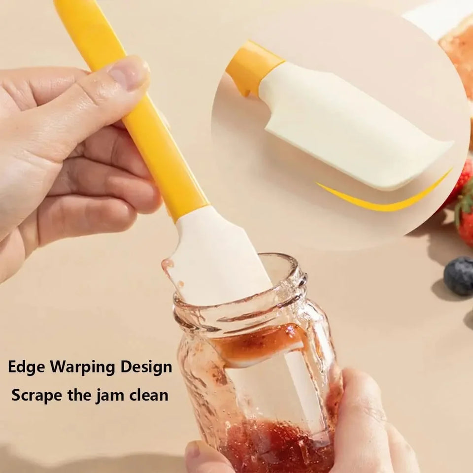 Silicone Jar Scraper & Jam Spreader with Can Opener End