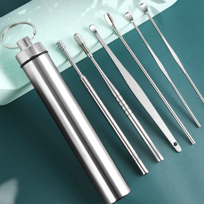 6pcs Ear Picking Tool For Children And Adult