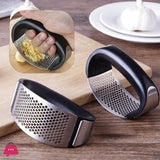 Stainless Steel Garlic Press & Crusher