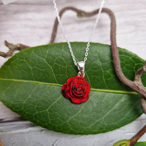 Red Rose Jewellery Set