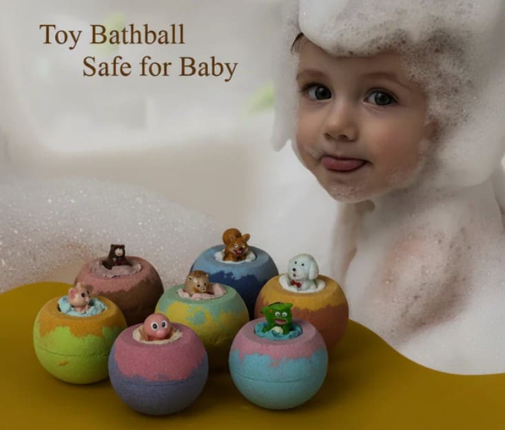 Bath Bombs for Kids with Surprise Toys Inside