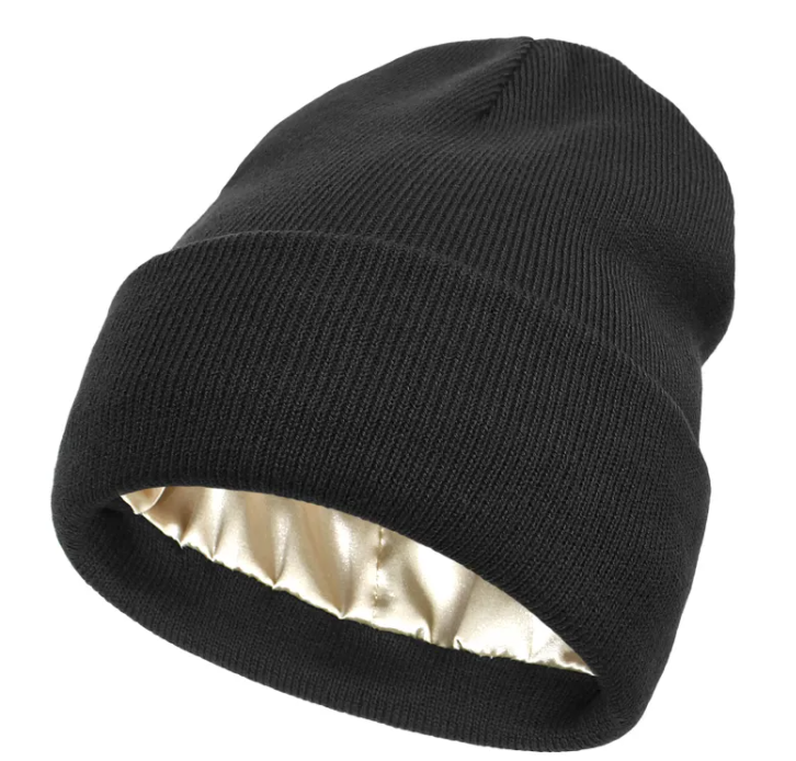 Frizz-Free Silk Lined Beanie