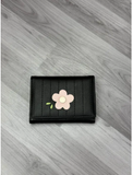 Korean Floral Trifold Wallet