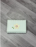 Korean Floral Trifold Wallet